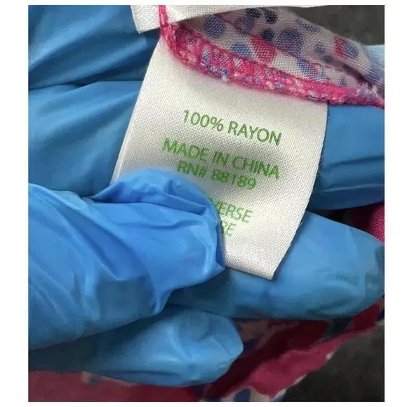 Lilly Pulitzer Pink Paisley Print Romper Size Large - Picture 4 of 4